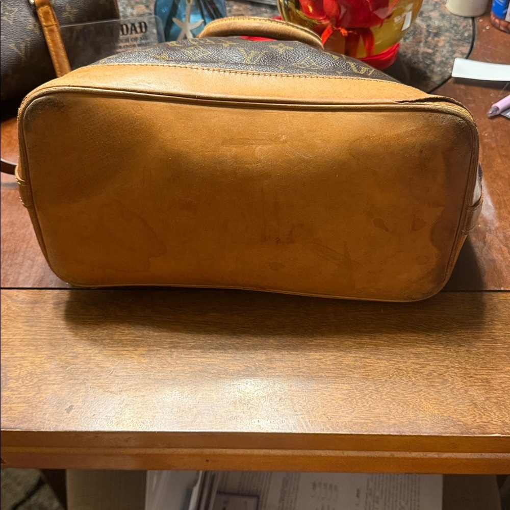 Louis Vuitton Brown Monogram Satchel - Picture 4 of 11